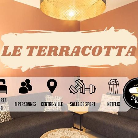 Le Terracotta Ideal Groupe Salle De Sport Parking Gratuit Troyes Exteriér fotografie