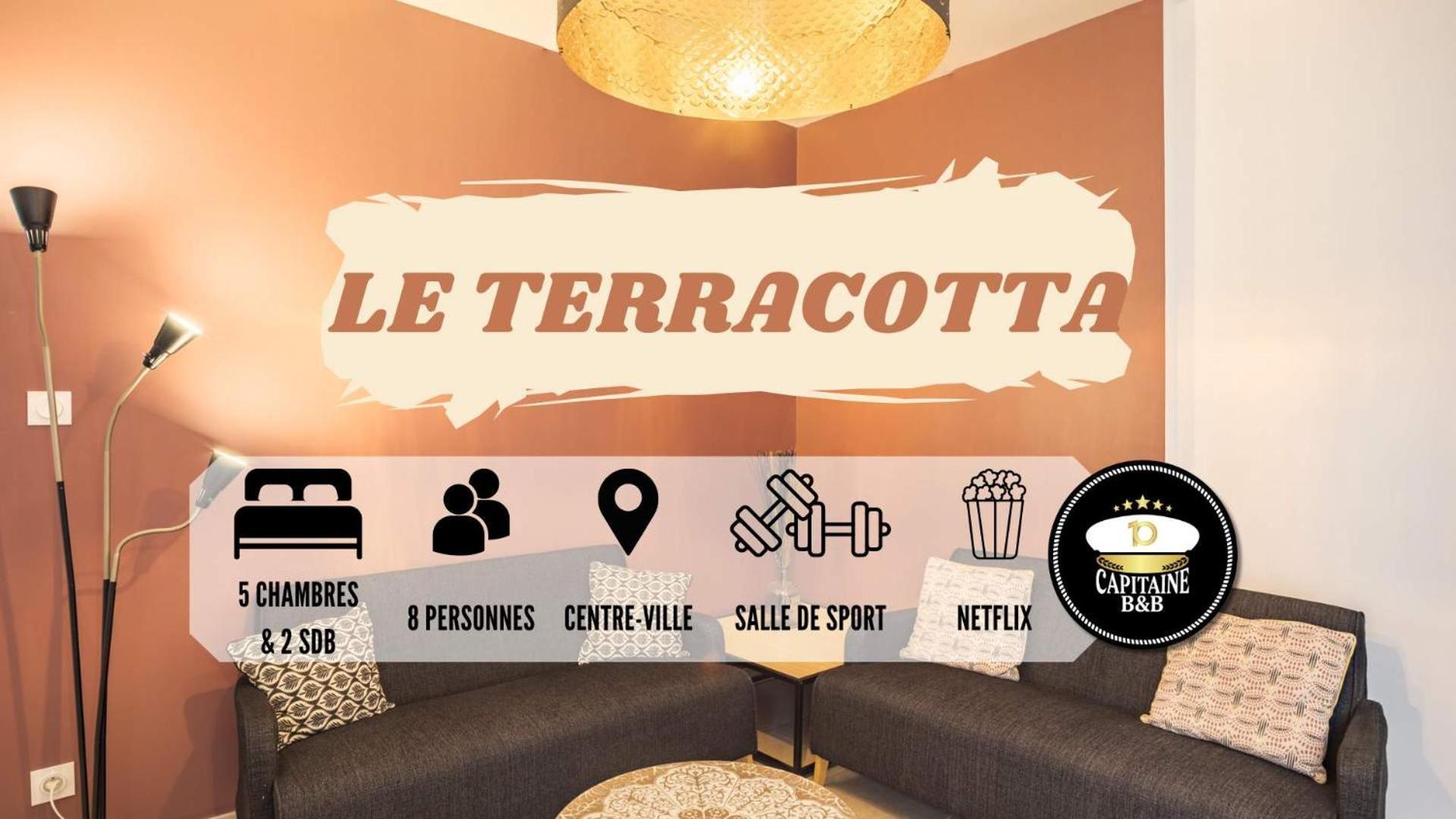 Le Terracotta Ideal Groupe Salle De Sport Parking Gratuit Troyes Exteriér fotografie